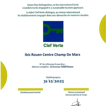 Ibis Centre Champ De Mars 酒店 鲁昂
